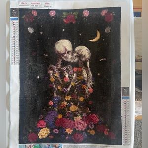 Finished Diamond Art.